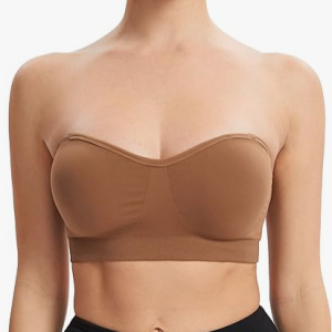 Strapless Bra Padded Tube Top