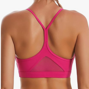 Longline Sports Bra Push up